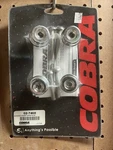 Cobra Bungee Chrome Knobs Part # 02-7468 Usa. Fixed Price $20.00.