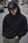 Fasthouse Hat Snapback Mens One Size Black Krest Cycle Club Patch Logo Nwt. Fixed Price $32.99.