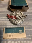 Genuine Gm 1978 Corvette 25TH Anniversary Emblem 472717 Nos. Fixed Price $85.00.