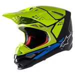 Alpinestars Supertech M8 Factory Helmet (small, Black/yellow Fluo/blue Glossy). Fixed Price $529.95.