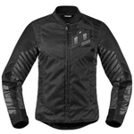 Icon Wireform Women's Textile Motorcycle Jacket - Black (2XL). Fixed Price $87.99.
