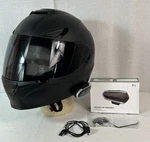 Fly Racing Sentinel Xl Helmet Matte Black W/ Bluetooth Fm Headset - Excellent !!. Fixed Price $99.00.
