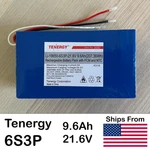 High Quality Tenergy Battery Pack 6S3P 9.6AH 21.6V Lg Lithium-ion W/bms. Fixed Price $65.00.