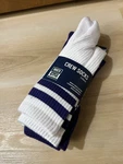 Dsg Unisex Pack Crew Socks Purple & White 8-13 Womens 10 Plus Size. Fixed Price $5.99.