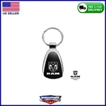 Au-tomotive Gold Dodge Ram Logo Black Tear Drop Key Chain. Fixed Price $15.95.