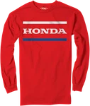 Factory Effex Honda Stripes Long Sleeve T-shirt M Red 23-87312. Fixed Price $39.99.