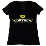 Cortech Logo Ss V Tee Black Women's Lrg 8909-1105-76. Fixed Price $28.37.
