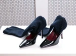 Louis Vuitton Vintage Leg Warmer Sleeve High Heel Pumps (size 37). Fixed Price $408.00.
