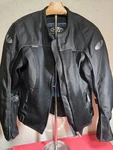 Joe Rocket Womans Padded Motorcycle Jacket Black Velocity Size Small. Fixed Price $49.99.