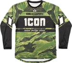 Icon Tiger Blood Jersey Medium Green Camo 2824-0085. Fixed Price $40.00.