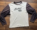 Men's Indian Motorcycles T-shirt Multicolor Spell-out Logo No Size Biker Long. Fixed Price $29.99.