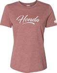 Factory Effex Honda Script Women's Short Sleeve Shirt Mauve. Fixed Price $29.67.