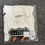 Fmf Kurt Caselli Dirt Bike Moto White T-shirt Large Badge 66 Limited Edition Ktm. Fixed Price $18.36.