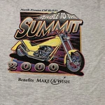 Vintage Rumble The Summit Motorcycle Shirt Make Wish Usa Men Medium. Fixed Price $14.00.