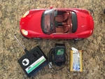 Porsche Boxster Dickie Spielzeug Rc Car Radio Control Red / Convertible. Fixed Price $75.00.