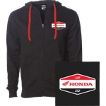 Factory Effex Honda Stadium Zip Up Blk Xxl 27-88308. Fixed Price $83.60.