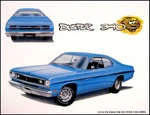 1970 Plymouth Duster 340 4BBL Art Print Lithograph Mopar. Fixed Price $29.00.