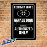 Polaris Parking Only 8X12 Aluminum Wall Sculpture Metal Tin Sign. Fixed Price $11.69.