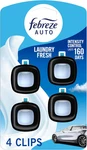 Car Air Freshener Vent Laundry Scent, .07 Oz. Clip, Pack Of. Fixed Price $19.27.