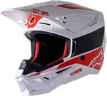 Alpinestars SM5 Bond Helmet White Red Medium. Fixed Price $269.95.