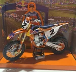 New-ray 1:10 Scale Red Bull Ktm 450 Sx-f (cooper Webb) For Adults, Unisex. Fixed Price $54.95.