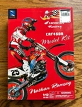 New Ray 44055 Nathan Ramsey 1:12 Scale Diecast Honda CRF450R Model Kit Rare Nib. Fixed Price $300.00.