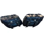 Tour Master Black Studded Motorcycle Saddlebags Slant Style Cruiser Zip Off. Fixed Price $61.73.