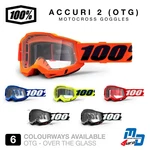 100% Accuri 2 Otg Goggles Motocross Mx Mtb Quad Percent. Fixed Price $88.59.