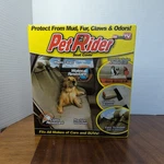 Pet Rider Seat Cover Seen On Tv! Dog Cat Car Truck Suv Sofa Bed Machine Wash. Fixed Price $24.95.