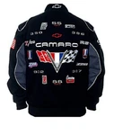 Authentic Camaro Racing Embroidered Cotton Twill Jacket Jh Design Black New. Fixed Price $159.99.