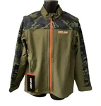 Can-am Men's Performance Softshell Jacket Olive Green/camo 286828. Fixed Price $179.99.