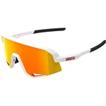 100% Slendale Sunglasses Matte White Hiper Red Multimirror 60057-00004. Fixed Price $119.95.