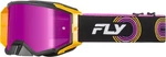 Fly Racing 37-51915 Zone Elite Goggle Black/yel/pur W/magenta Mirror/smoke Lens. Fixed Price $99.95.