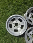 15" Vintage Western Wheel Slot Mag 15X7 Unilug Rim. Fixed Price $80.00.