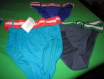 New Lot Of 3 Jessica Simpson High Waisted Belted Bikini Bottom Swim Suit Medium. Fixed Price $22.49.
