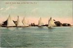 Postcard Start Of Yacht Race At Sea Isle City New Jersey 1909. Fixed Price $12.00.