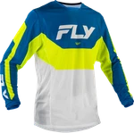 Fly Racing Kinetic Mesh Jersey Blue/white/hi Vis Md 380-314M. Fixed Price $44.95.