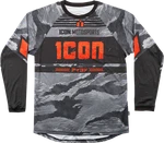 Icon Tiger's Blood Jersey Gray Camo 2XL 2824-0095. Fixed Price $41.99.