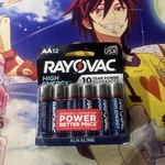 Rayovac High Energy Aa Batteries (12 Pack), Double. Fixed Price $7.00.