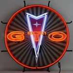 Pontiac Sign With Backing 5GTOBK By Neonetics. Fixed Price $469.99.