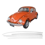 Aluminum Exterior Body Molding Trims Set 7PCS Vw T1 Bug Beetle 1967-1979. Fixed Price $89.00.