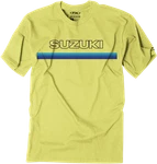 Factory Effex For Suzuki Throwback T-shirt M Yellow 23-87402. Fixed Price $35.99.