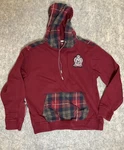 Mens Vintage Born Fly Alumni Patch Hoodie. Fixed Price $13.27.