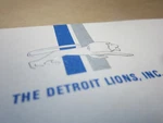 Rare Vintage The Detroit Lions, Inc. Offical Leterhead,bonded,pontiac Silverdome. Fixed Price $8.99.