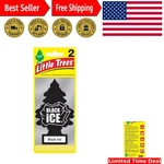 2-PACK Black Ice Air Fresheners Odor Eliminators For Car Interiors. Fixed Price $9.99.