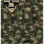 Lethal Threat Decals Neck Scarf - Camo Skull NS90802. Fixed Price $23.09.