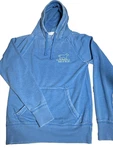 Buddy By The Sea Blue Hoodie Mens Graphic Dog Everyday Casual Size Small. Fixed Price $19.80.