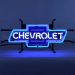 Chevrolet Bowtie Junior Light Car Garage Banner Neon Sign 17" By. Fixed Price $249.99.