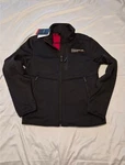 Mens Black Porsche Motorsport Jacket Medium New With Tags. Fixed Price $199.00.
