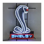 Neonetics 5SHLBY Ford Shelby Cobra Shaped Emblem Sign. Fixed Price $482.99.